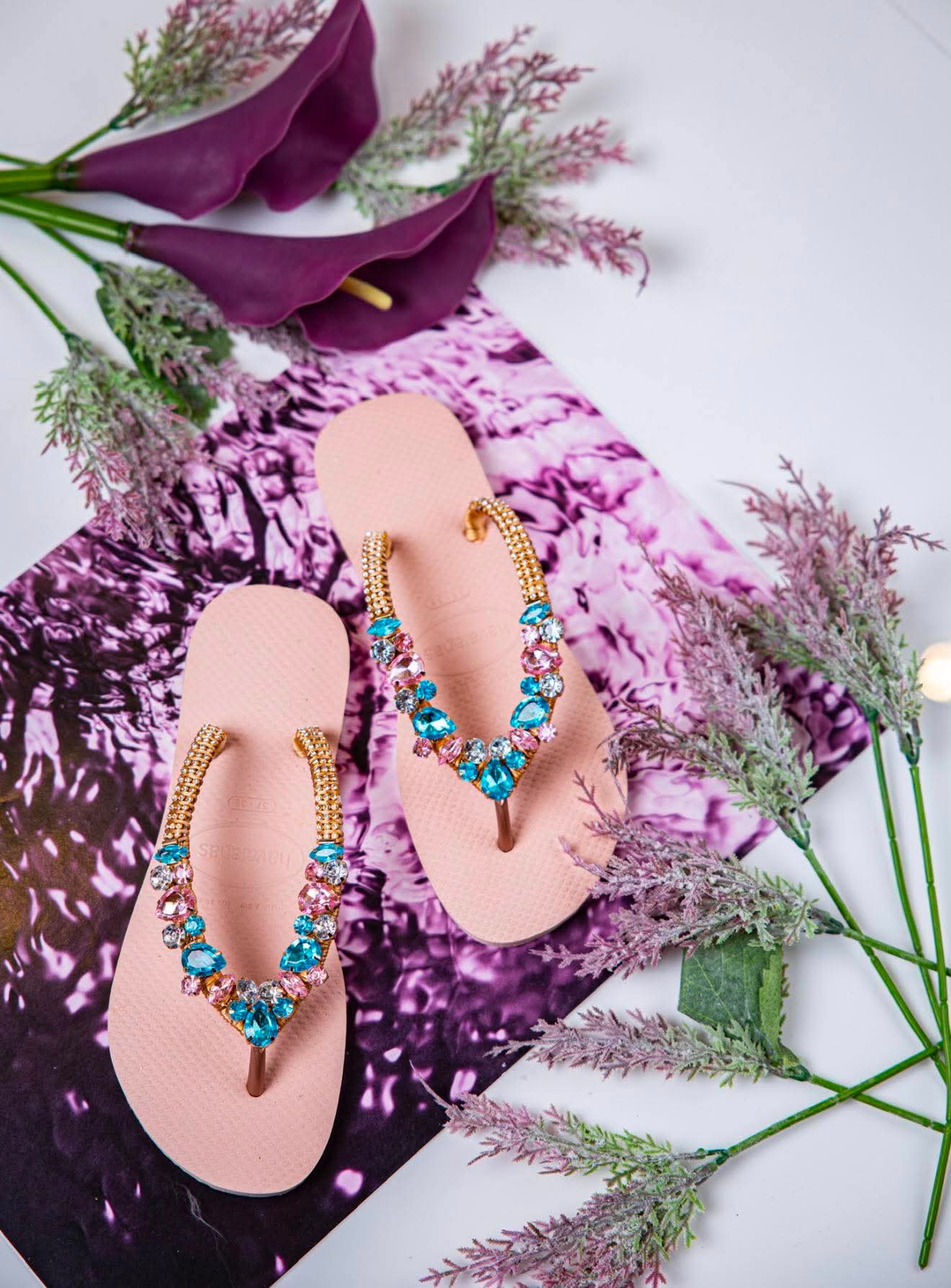 Pastel Mermaid Luxe Sandals