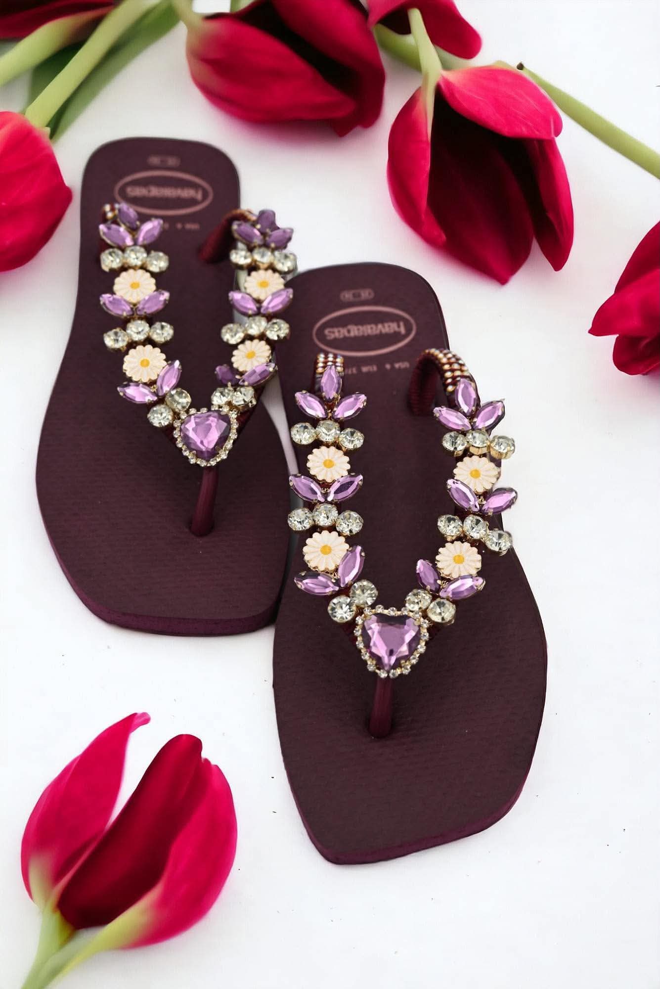 Chezka Amethyst Luxe Sandals