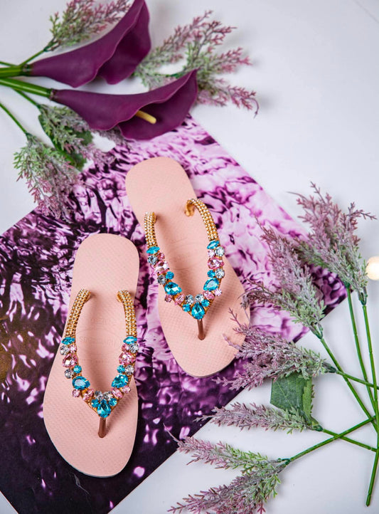 Pastel Mermaid Luxe Sandals