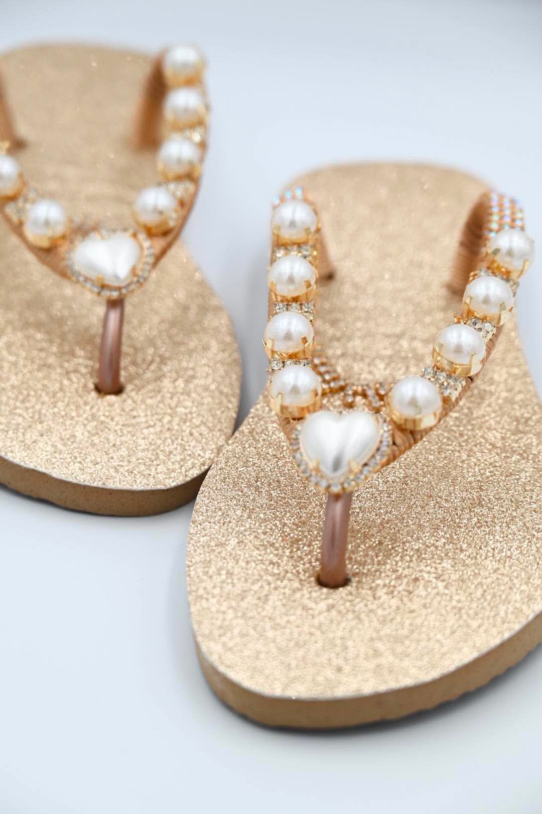 Valentina Heart Luxe Sandals