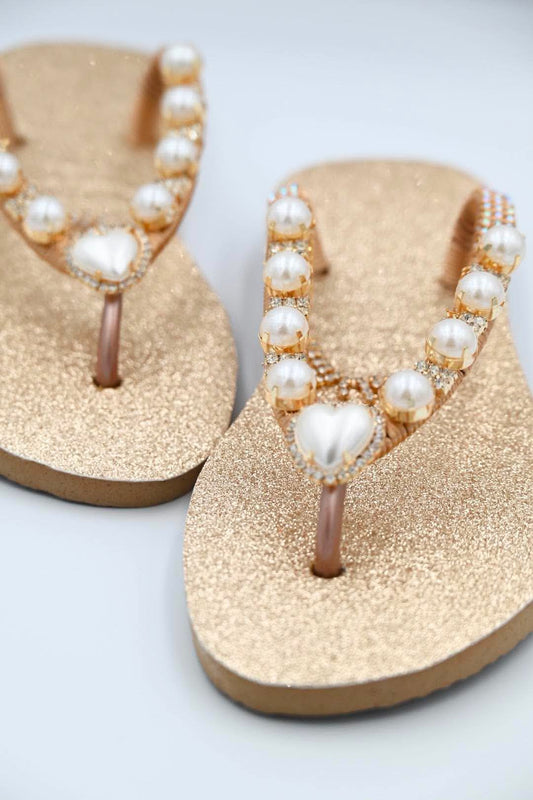 Valentina Heart Luxe Sandals